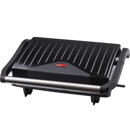Sandwich maker- grill MUHLER, 750W, 23x14.5 cm, 2 sandwich-uri, Functioneaza atat ca toaster, cat si ca 